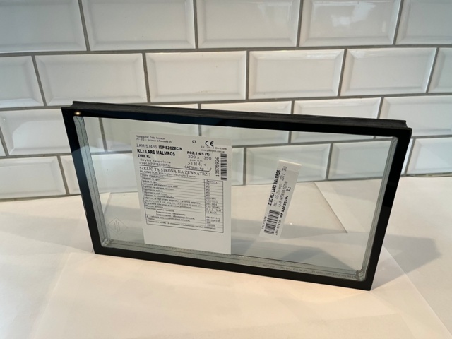 1017796-3 Insulating glass / window glass with argon gas 1130x1844mm