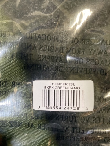 1017344-4 3 Laptop Backpacks Case Logic 26L Green Camo