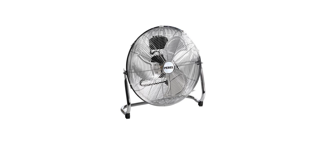 1017358-1 2 metal floor fans 45cm