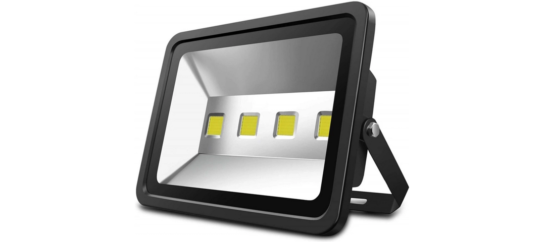 1017397-1 2 LED floodlights for outdoor use 200W 6000-6500K