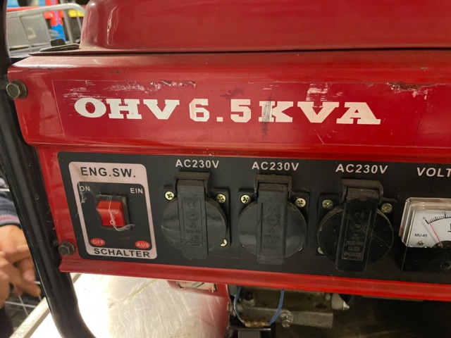 1017964-4 Generator OHV 6.5 KVA
