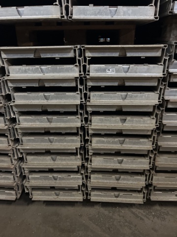 981114-1 Plattformar Trebex LK 4-5, 28 stycken, 159x49x11 cm