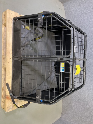 962844-2 Dog cage - Double, for Nissan Qashqai
