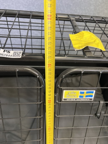 962844-12 Dog cage - Double, for Nissan Qashqai