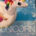 1018176-4 2 pcs Mega Unicorn Island 287 x 193 x 165 cm