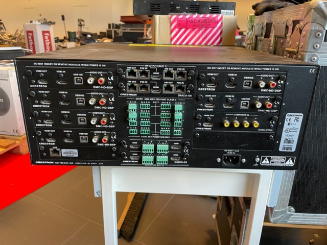 1019012-3 Crestron media switcher dm-md8x8 Hdmi HDBaseT