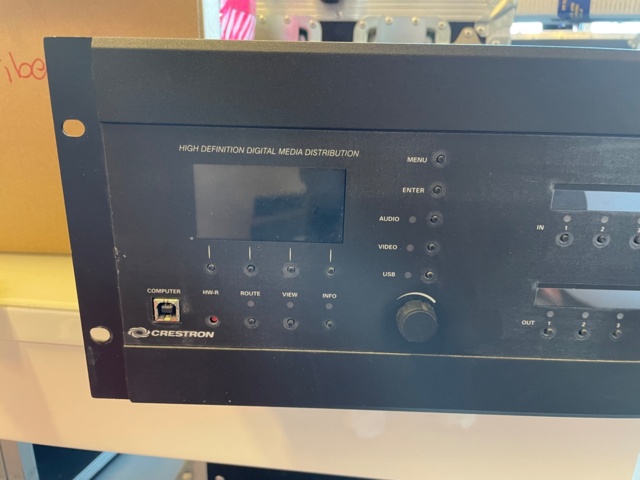 1019012-7 Crestron media switcher dm-md8x8 Hdmi HDBaseT