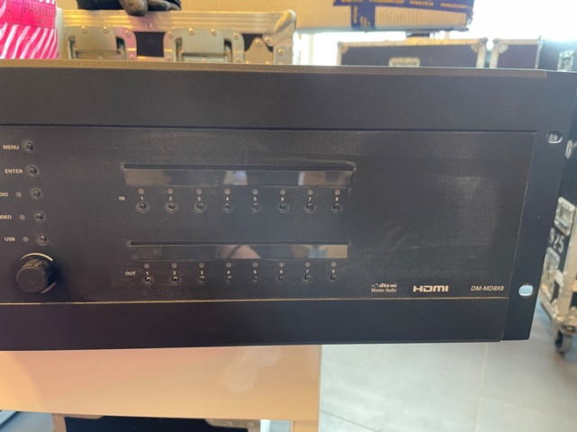 1019012-8 Crestron media switcher dm-md8x8 Hdmi HDBaseT