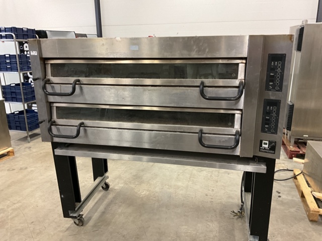 1001856-1 Double pizza oven