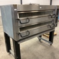 1001856-2 Double pizza oven