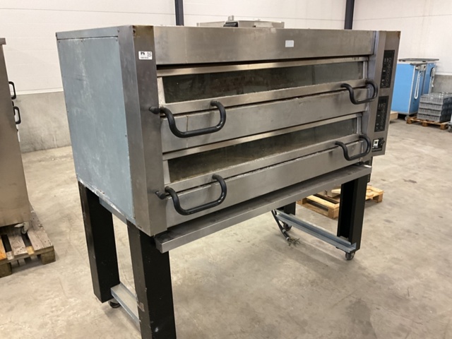 1001856-2 Double pizza oven