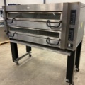 1001856-4 Double pizza oven