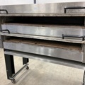 1001856-5 Double pizza oven