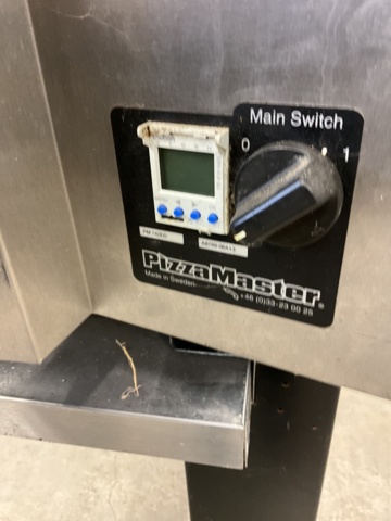 1001856-8 Double pizza oven