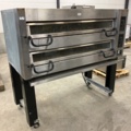1001856-9 Double pizza oven