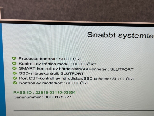 962851-17 Computer, HP All - in - One PC - 24"