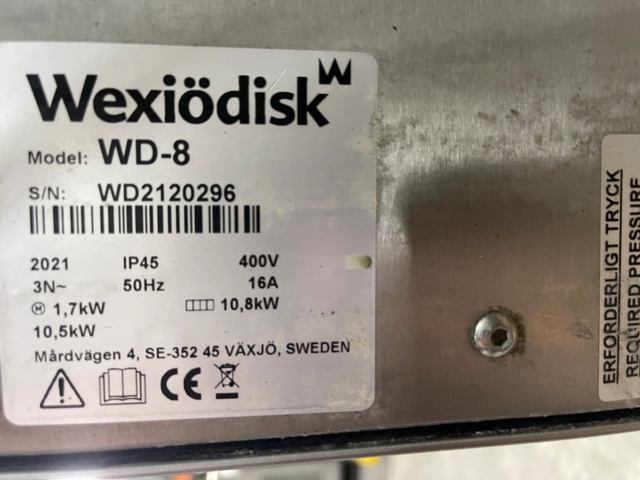 897893-3 Hood dishwasher WD8 purchased in 2020