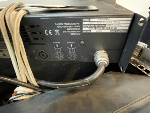 1019015-8 Analog controller & output stage Camco D-Power 4