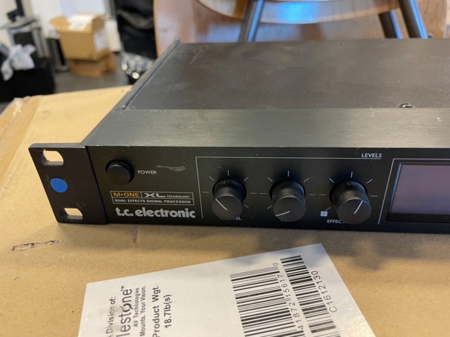 1019025-4 TC Electronic Dual Effects Signal Processor MAN001XL