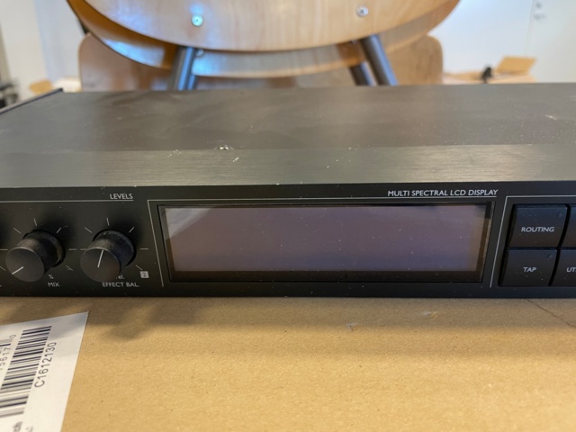 1019025-2 TC Electronic Dual Effects Signal Processor MAN001XL