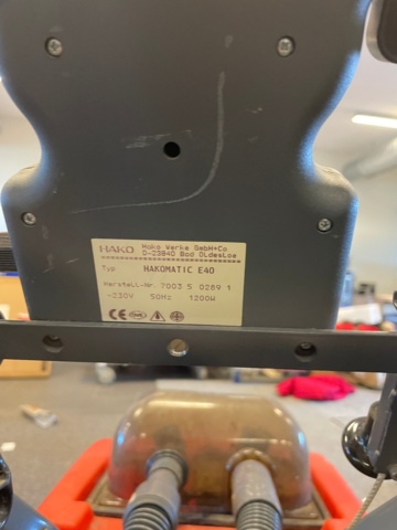 1019034-7 Hako Clean Hakomatic E40