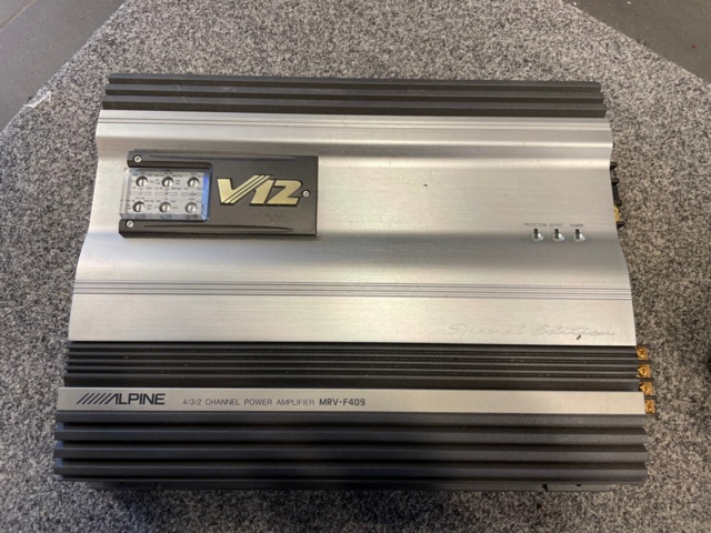 1019039-1 Power amplifier Alpine MRV-F409, 4 channels V12 series