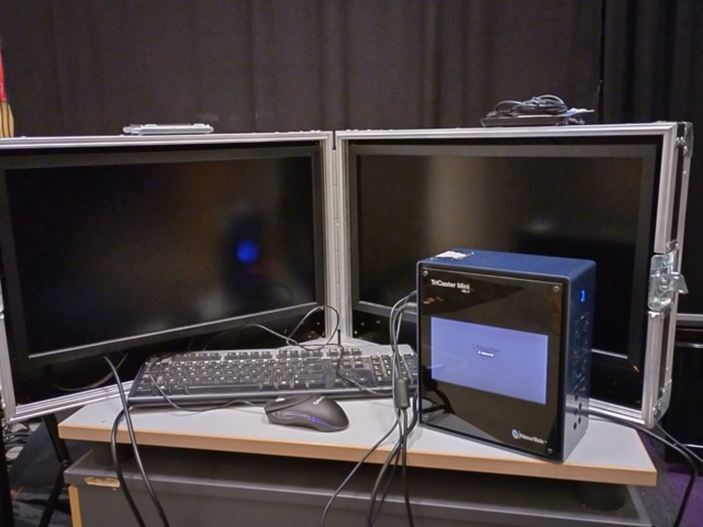 1019888-3 NewTek TriCaster Mini HD-4 Live-tuotantojen "multimediarauta"