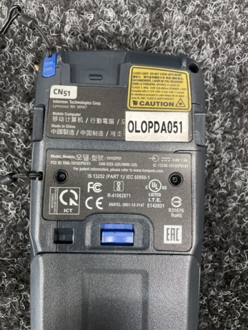 1020787-3 Handheld computer Honeywell Intermec CN51