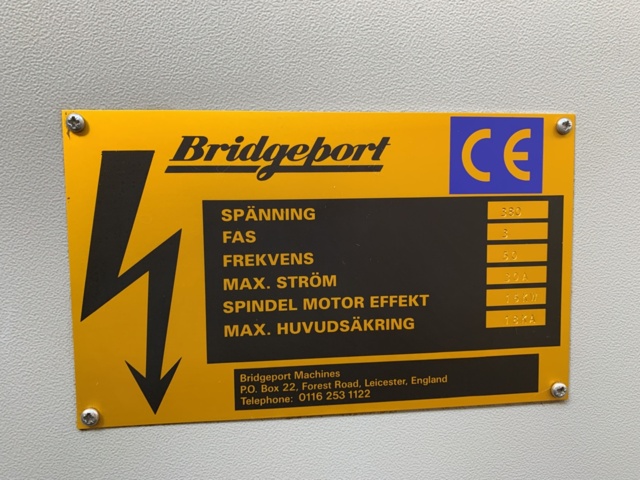 992780-12 Multi-operation machine Bridgeport VMC 1500