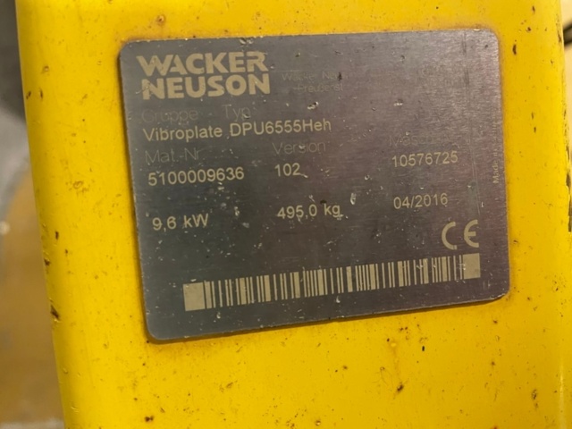 944920-5 Soil vibrator - Wacker Neuson 1D81S
