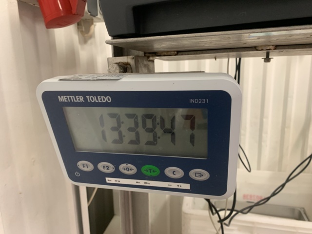 992794-3 Scale with label printer Mettler Toledo, Intermec