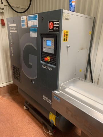 992824-1 Screw compressor Atlas Copco GA11FF -2010 (5521h)