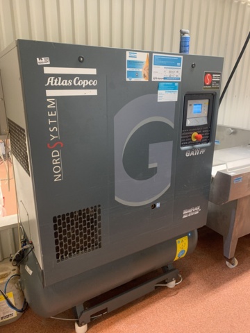 992824-2 Screw compressor Atlas Copco GA11FF -2010 (5521h)