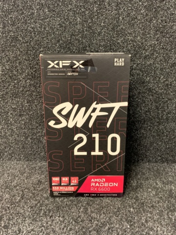 1019271-3 Graphics card Radeon RX 6600 SPEEDSTER SWFT 210 CORE 8 GB