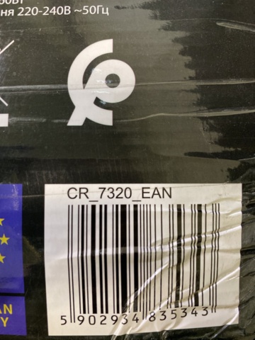 1020928-3 Fan tower Camry CR 7320 Extra High 107 cm Black