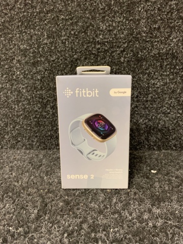 1019290-3 Smart watch Fitbit Sense 2 Blue Mist Soft Gold