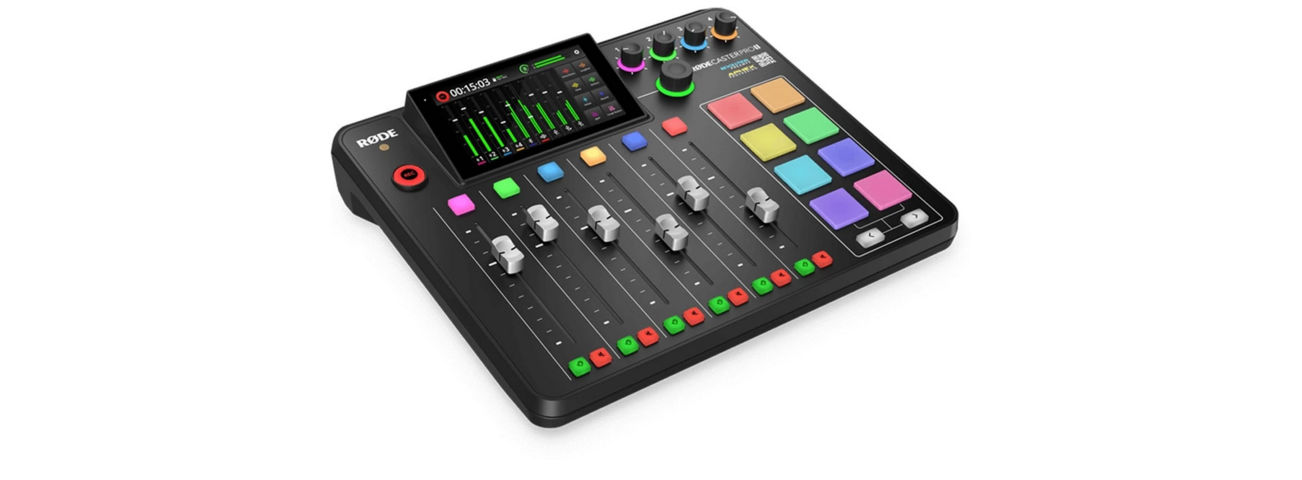 1019262-2 Sound mixer for podcasts, streaming & music recording, RØDE RØDECaster PRO II