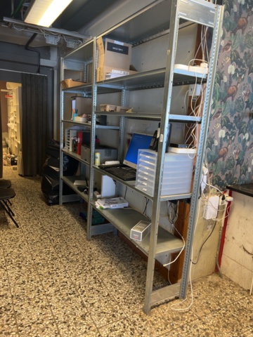 908248-2 Sheet shelf 2 sections