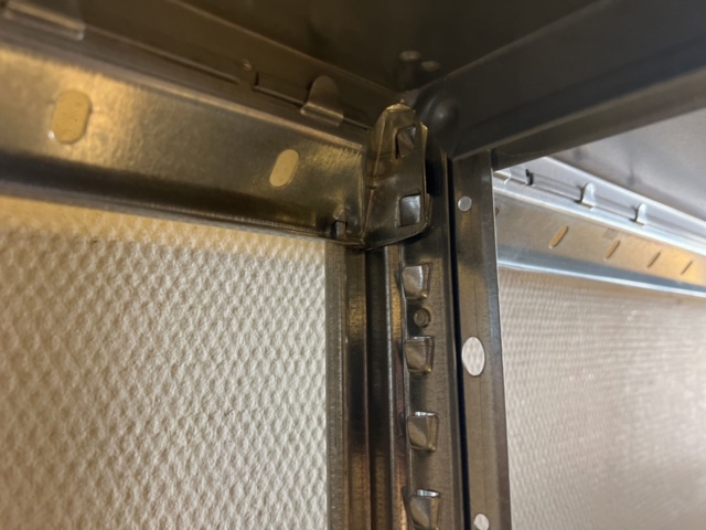 908248-4 Sheet shelf 2 sections