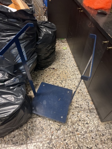 917493-3 Sack trolley, warehouse trolley, bag holder 2 pcs