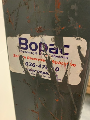 1022501-4 Manual stretch film machine