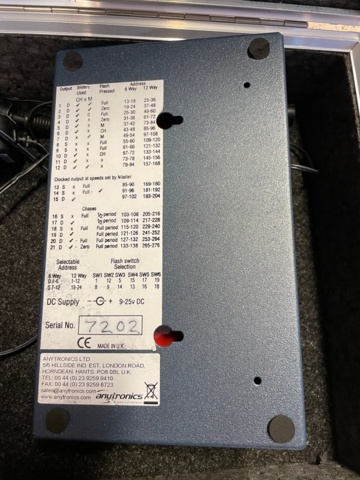 1019085-7 Anytronics Dimmer Minidesk 6