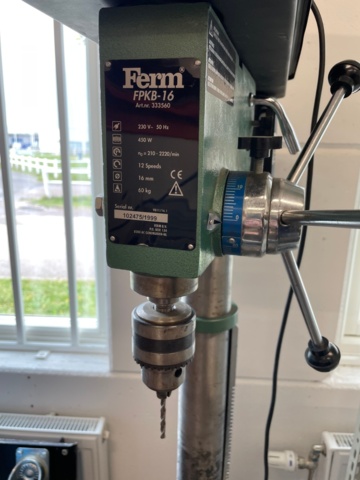 1019954-4 Column drilling machine Ferm FPKB-16