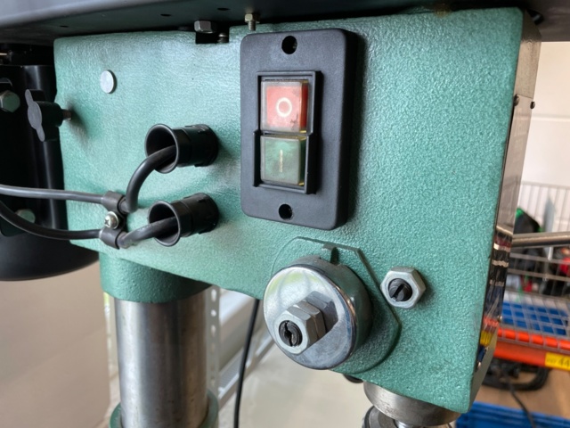 1019954-9 Column drilling machine Ferm FPKB-16