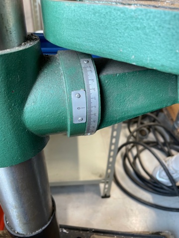 1019954-10 Column drilling machine Ferm FPKB-16