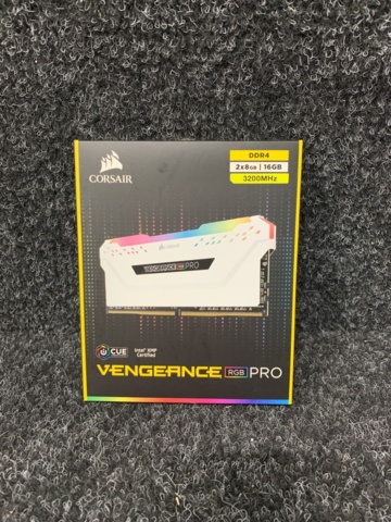 1016187-2 Ram-minne Corsair Vengeance RGB PRO DDR4 3200MHz 16GB (vit)