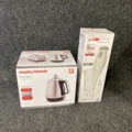 1021326-1 1 Kettle Morphy Richards 1.5L & 1 Hand Blender Clatronic 180w