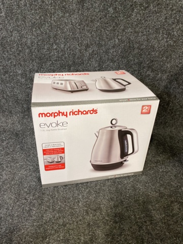 1021326-2 1 Kettle Morphy Richards 1.5L & 1 Hand Blender Clatronic 180w