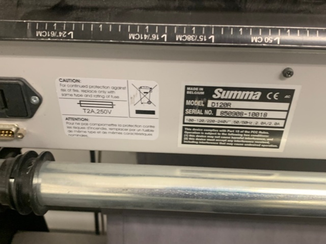 991426-6 Cutting plotter Summa D120R