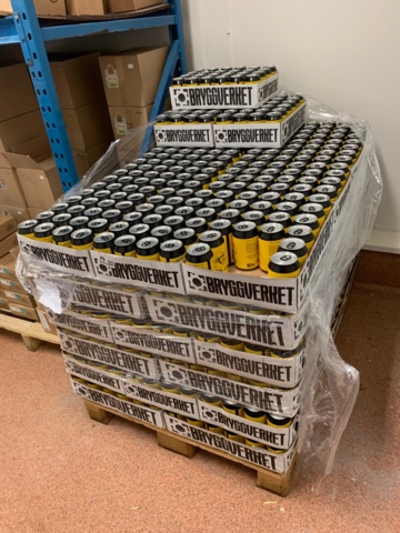 992813-2 Folk beer "Folk-APA" 3.5% 33cl, 57 trays (approx. 1350 cans)